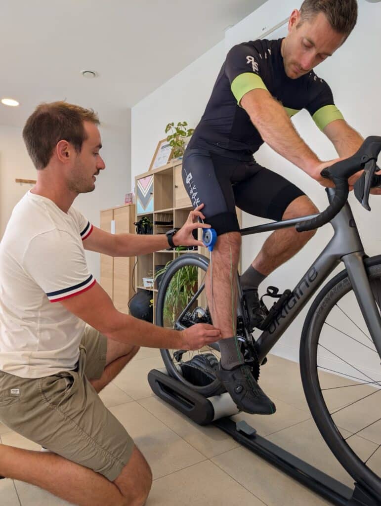 Etude posturale vélo